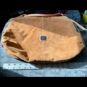 Dooney & Bourke suede satchel
